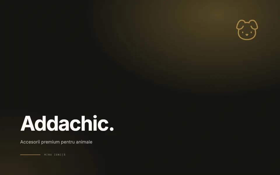Addachic — Accesorii premium pentru animale