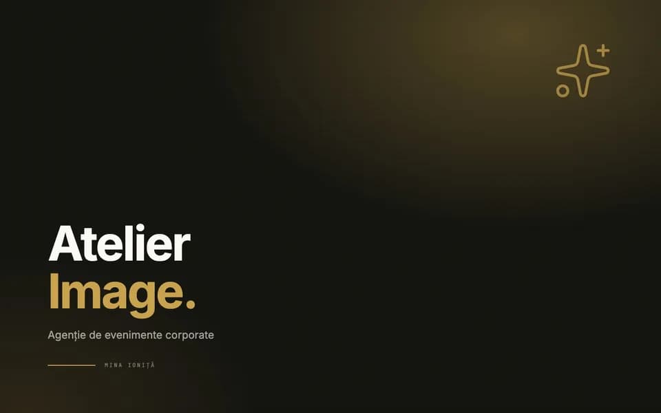 Atelier Image — Agenție de evenimente corporate