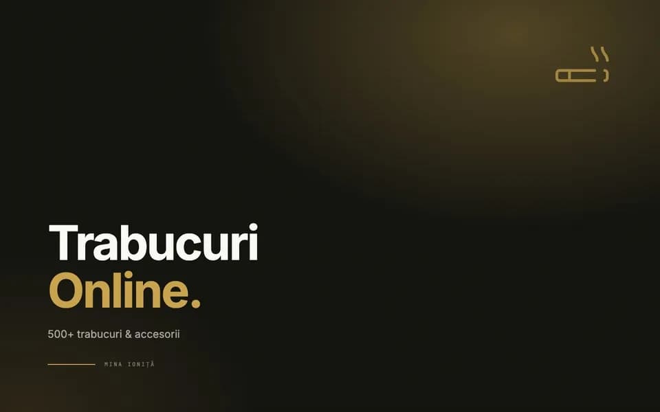 Trabucuri Online — 500+ trabucuri & accesorii